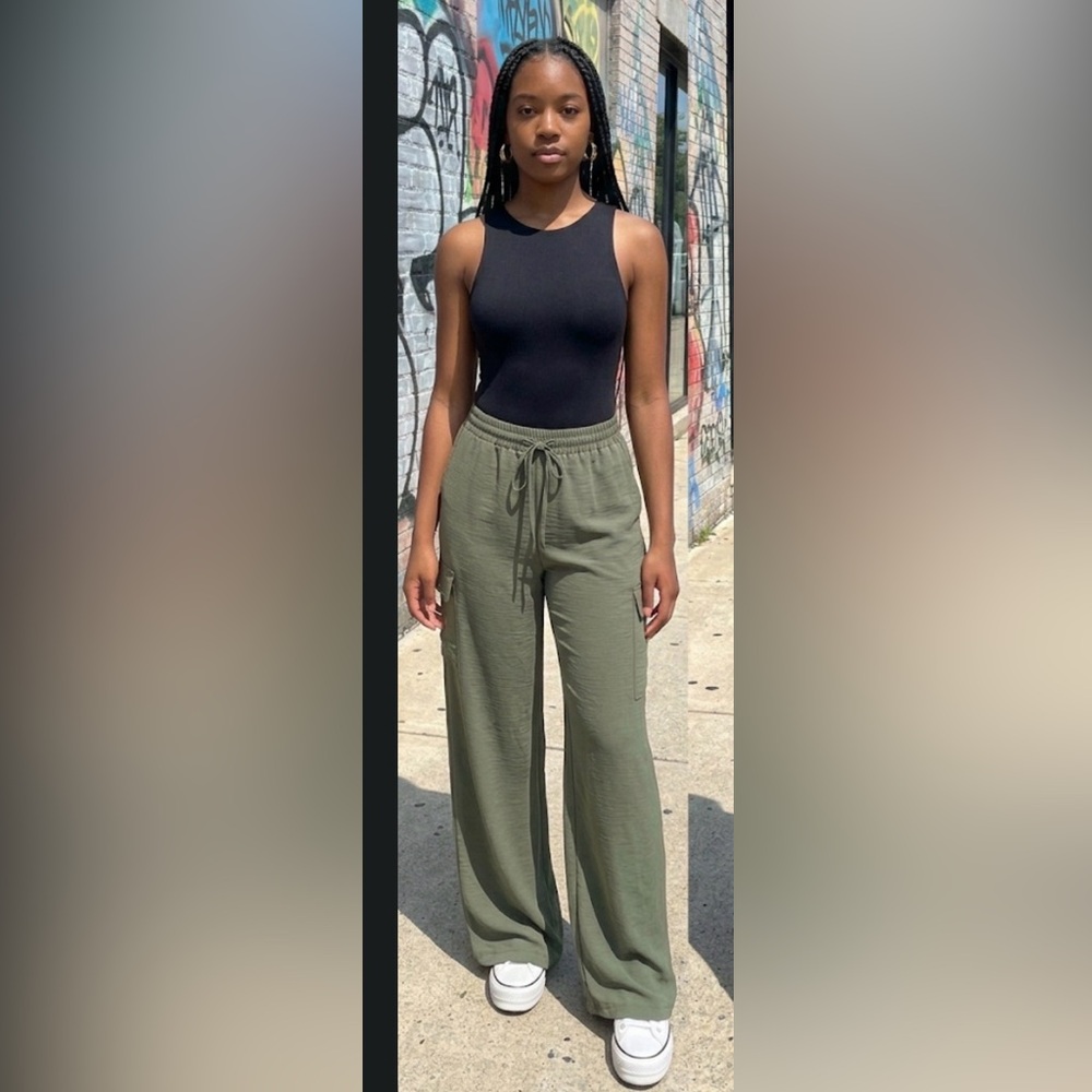 NYCC Women's Olive Green Joggers